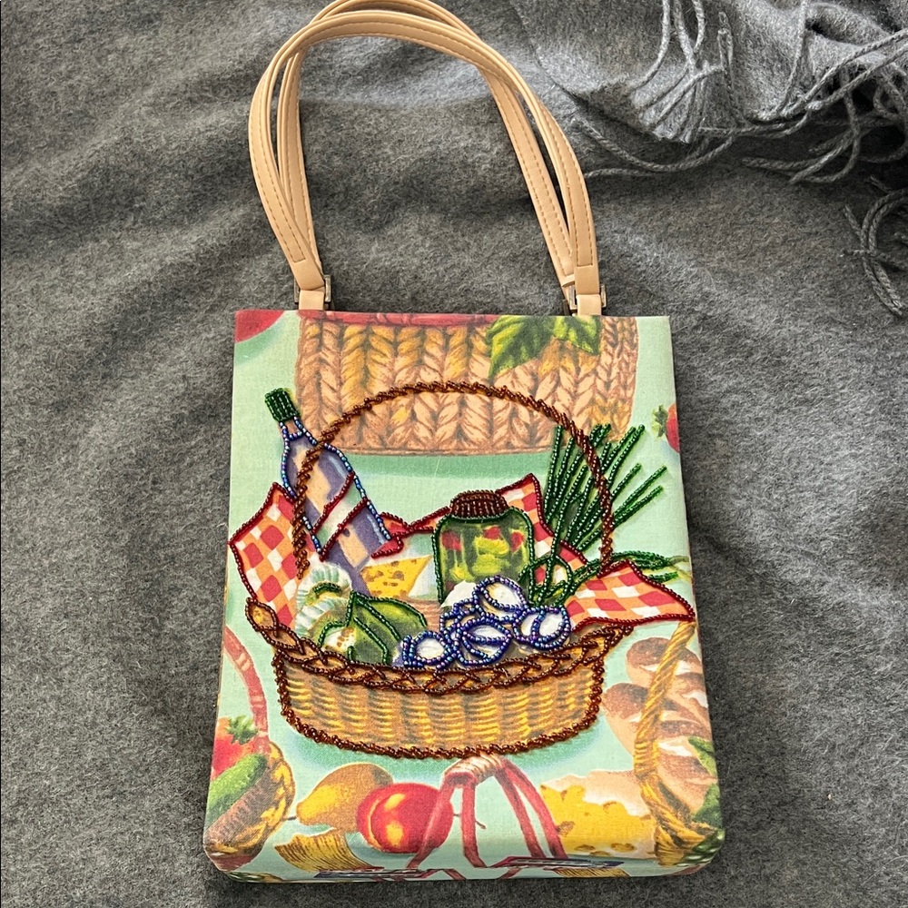 Colorful Beaded mini Prezzo tote Bag